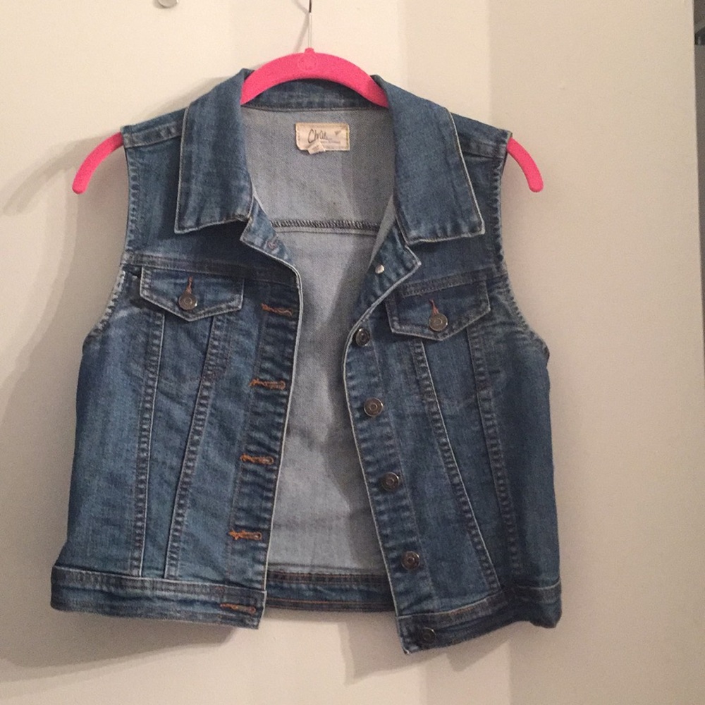 Denim vest